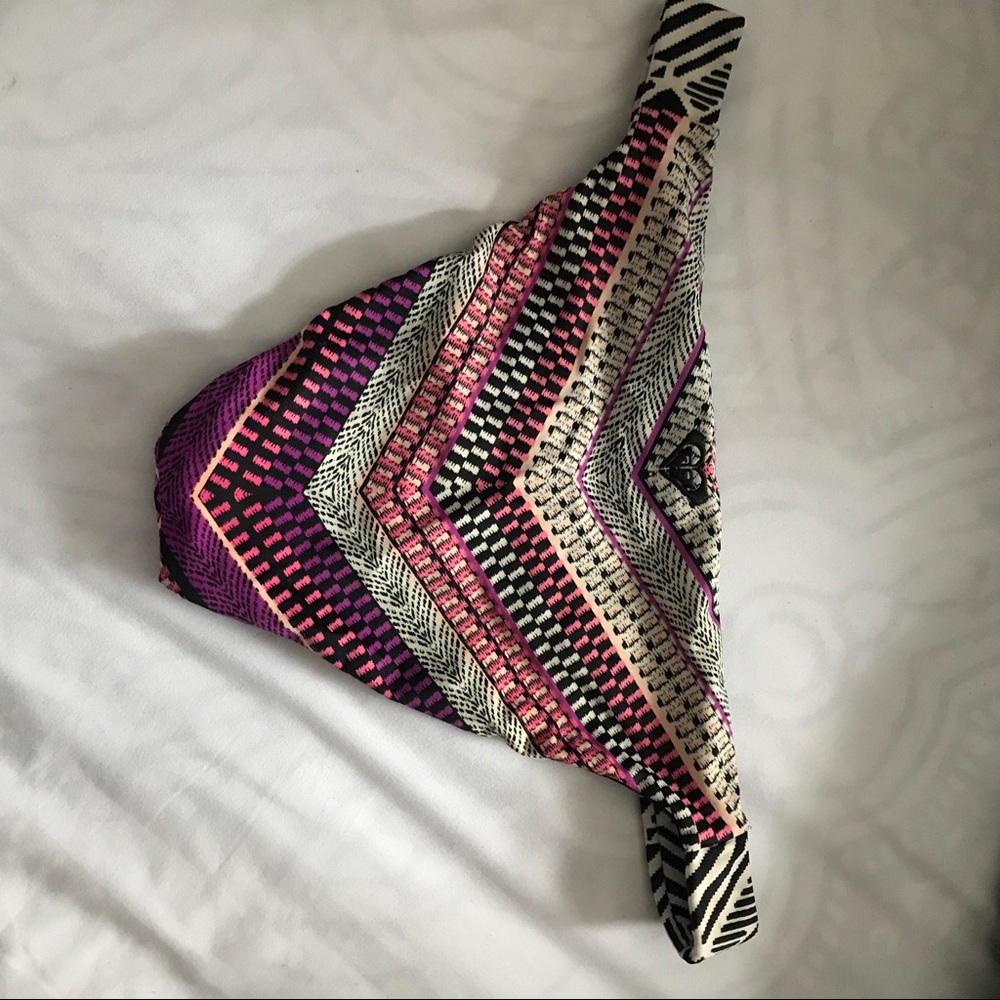 Multicolored Bikini Bottoms. Size M.